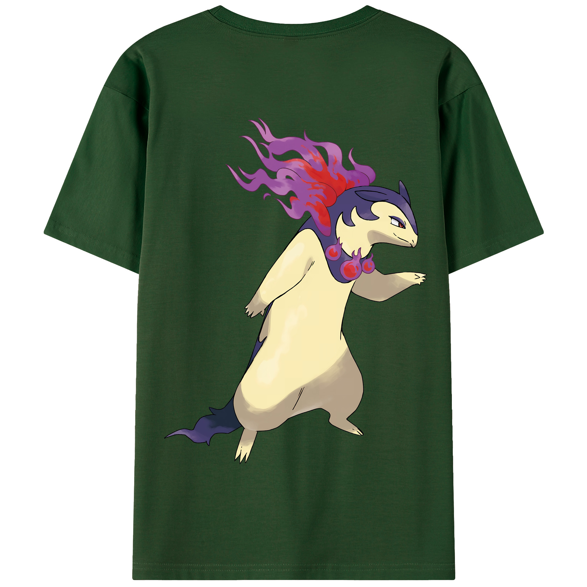 （画像用） ポケットモンスター Pokémon 綿100％半袖Tシャツ（背面プリント）